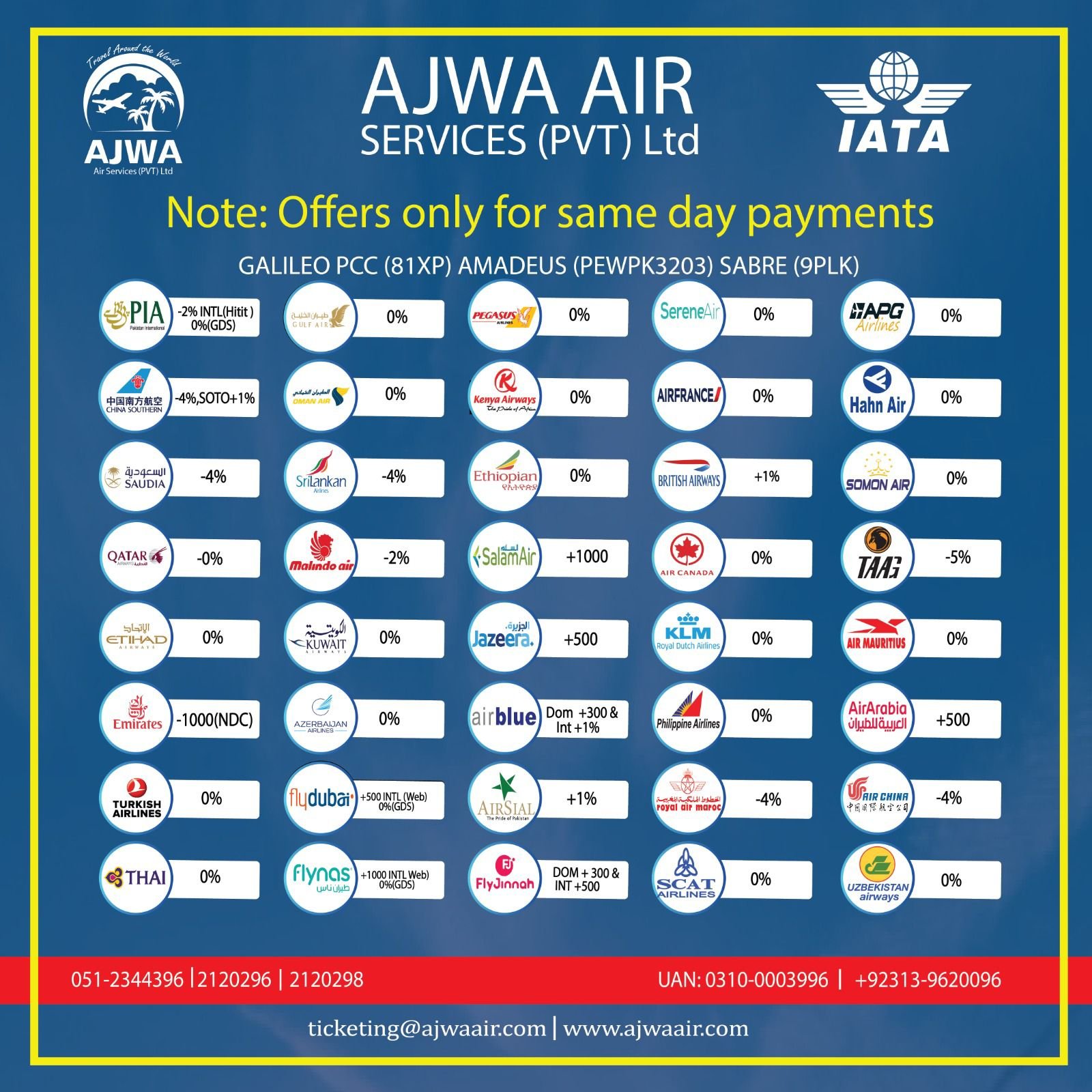 Ajwa Air Services (Pvt) Ltd